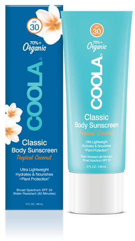 Coola Classic Body Sunscreen Tropical Coconut SPF30