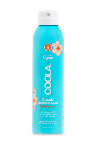 Coola Classic Body Spray Tropical Coconut SPF30