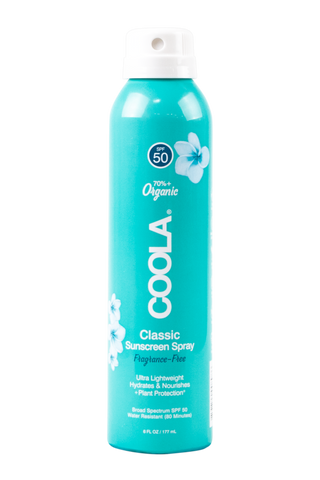 Coola Classic Body Spray Fragrance Free SPF50
